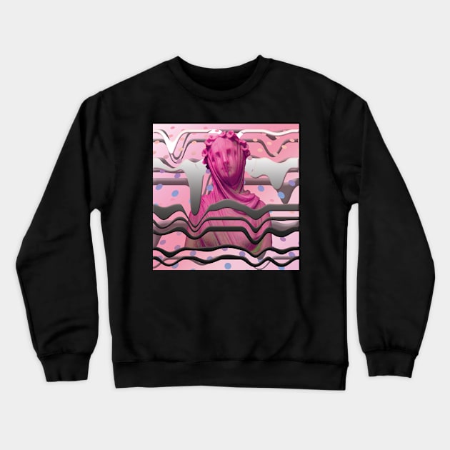 vaporwave melt Crewneck Sweatshirt by STORMYMADE